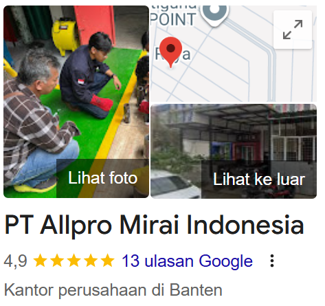 Review Google Business PT Allpro